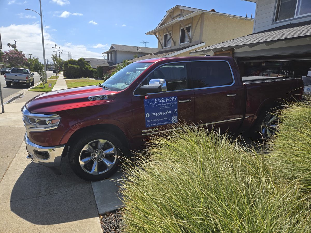 Edgeworx Mobile Sharpening service truck